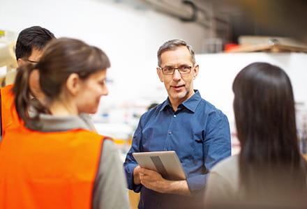réunion prévention entre collaborateurs
